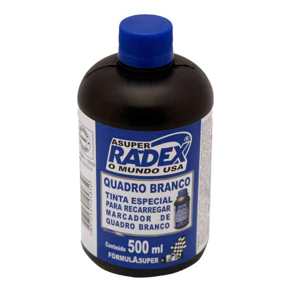 Tinta para marcador de quadro branco 500ml Super 4850 Azul Radex unid.