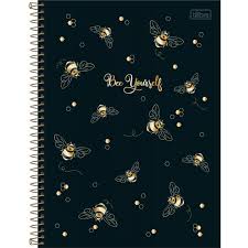 CADERNO C/D UNIV. 10 X 1 160 FLS HONEY BEE 32301 TILIBRA UND