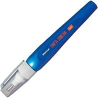 CANETA CORRETIVA 8ML AZUL MERCUR UND