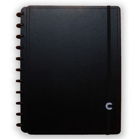 CADERNO INTELIGENTE GRANDE CIGD4090 BASIC BLACK ( COM 60 FOLHAS ) UND - AMBRAS