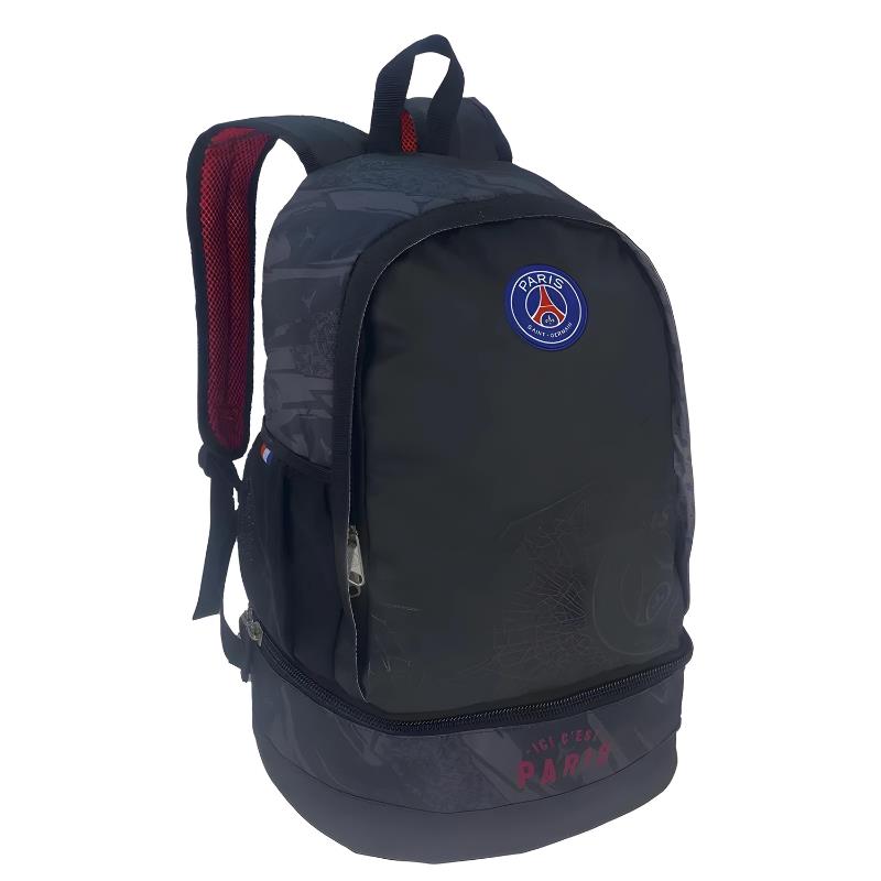 MOCHILA JUVENIL SESTINI PARIS SAINT GERMAIN COM PORTA TENIS