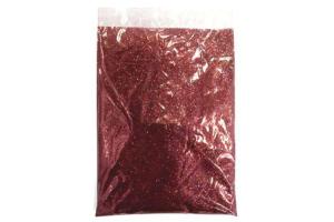 Glitter PVC puro 316 Vermelho GR Química pacote 500g 