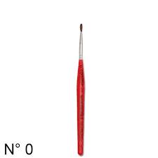 PINCEL ESCOLAR REDONDO 473-0 VERMELHO CONDOR