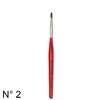 PINCEL ESCOLAR REDONDO 473-02 VERMELHO CONDOR UND