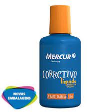 CORRETIVO LÍQUIDO 18ML MERCUR - UND