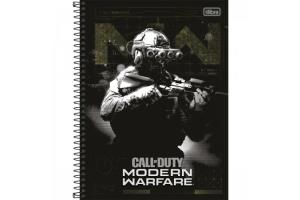 CADERNO C/D UNIV. 10 X 1 160 FLS CALL DUTY 30.804 TILIBRA UND  