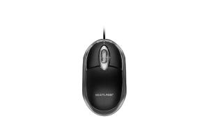 Mouse 3 botões 800 DPI óptico USB MINI preto Multilaser MO179 unid.