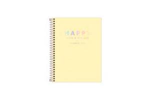 AGENDA PLANNER HAPPY M7 2021 31229 AMARELA TILIBRA UND