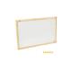 QUADRO BRANCO UV MOLD. MADEIRA 60 X 40 8010 TILIBRA UND                                                                                                                                                                                                        