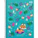 CADERNO C/D UNIV. 10 X 1 160 FLS COLEGIAL TRENDY RAPOSA 3322 DAC UND 