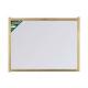 QUADRO BRANCO MOLD. MADEIRA STANDARD 40 X 30 6142 LUXO SOUZA CIA UND                                                                                                                                                                                           