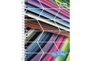 CADERNO C/D UNIV. 10 X 1 200 FLS COR E ARTE 19735-3 TILIBRA UND