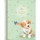 CADERNO C/D UNIV. 1 X 1 80 FLS JOLIE PET 29291 TILIBRA UND 