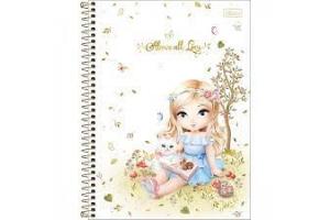 CADERNO C/D UNIV. 1 X 1 80 FLS JOLIE CLAS 29289 TILIBRA UND 