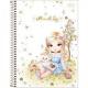 CADERNO C/D UNIV. 1 X 1 80 FLS JOLIE CLAS 29289 TILIBRA UND 