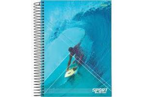 CADERNO C/D UNIV. 1 X 1 80 FLS SPORT 67459 JANDAIA UND 