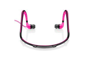 Fone de ouvido EarPhone Sport arco Pulse PH201 rosa Multilaser 