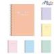 CADERNO C/P 1 X 1 80 FLS HAPPY 305537 ROSA TILIBRA UND                                                                                                                                                                                                         