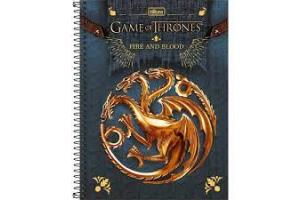 CADERNO C/D UNIV. 1 X 1 80 FLS GAME OF THRONES 30832 TILIBRA UND 