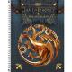 CADERNO C/D UNIV. 1 X 1 80 FLS GAME OF THRONES 30832 TILIBRA UND 